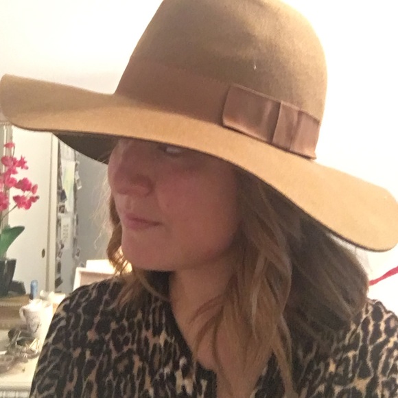 brown felt hat