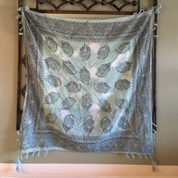 Free People fringe scarf