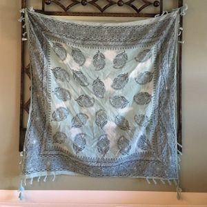 Free People fringe scarf