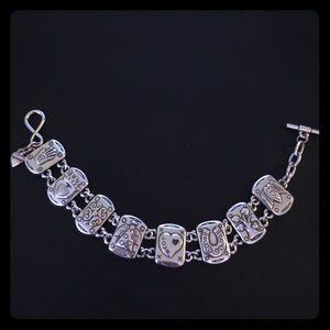 Brighton Angel Heart Silver Bracelet