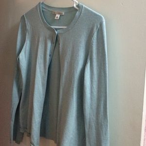 Banana Republic light blue cardigan