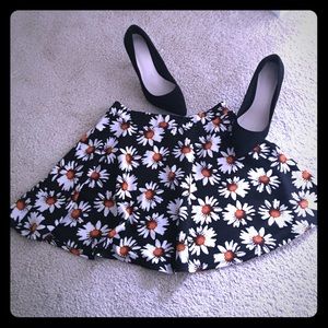 Sunflower skater skirt!