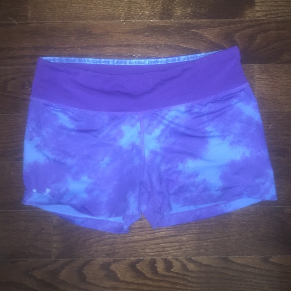 Under Armour Blue Compression Shorts