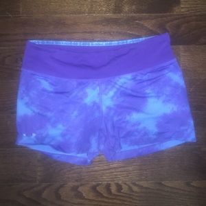 Under Armour Blue Compression Shorts