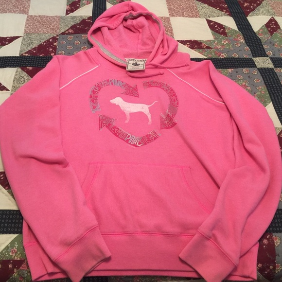 Victoria's Secret Pink Hoodie sz Medium