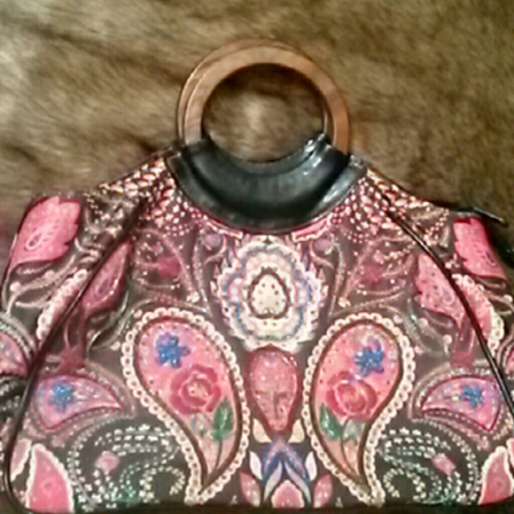 Beautiful boho gypsy Isabella Fiore beaded bag!