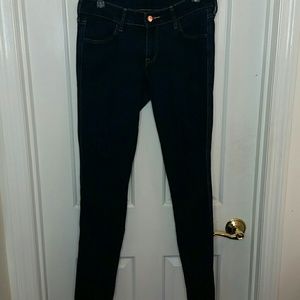 Skinny low waist jeans