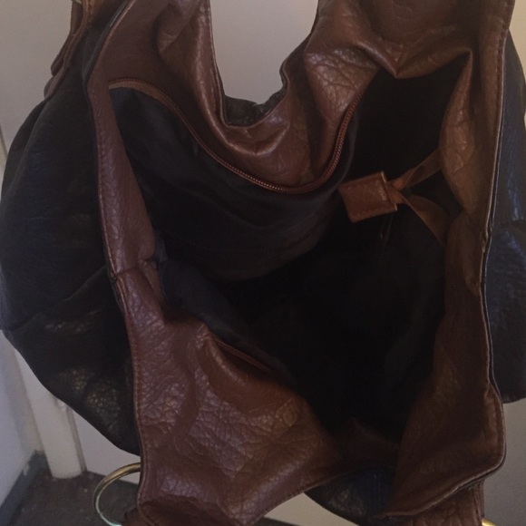 Two colored brown purse - Picture 2 of 3