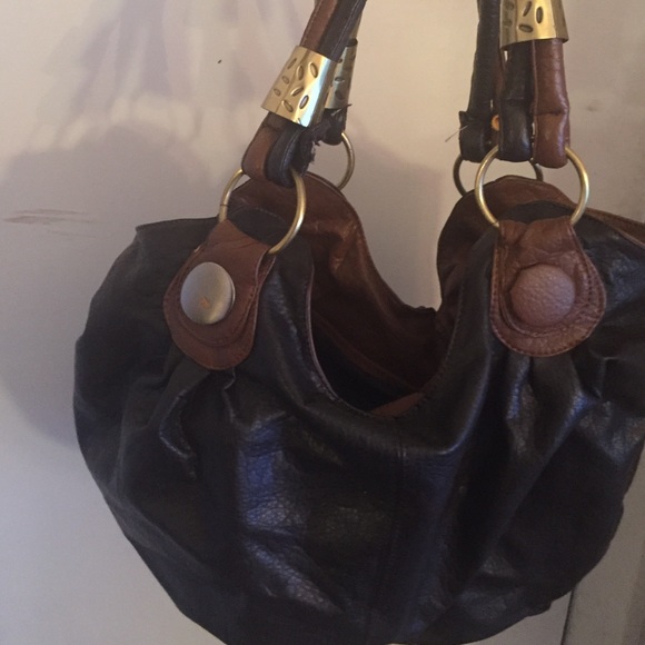 Two colored brown purse - Picture 3 of 3