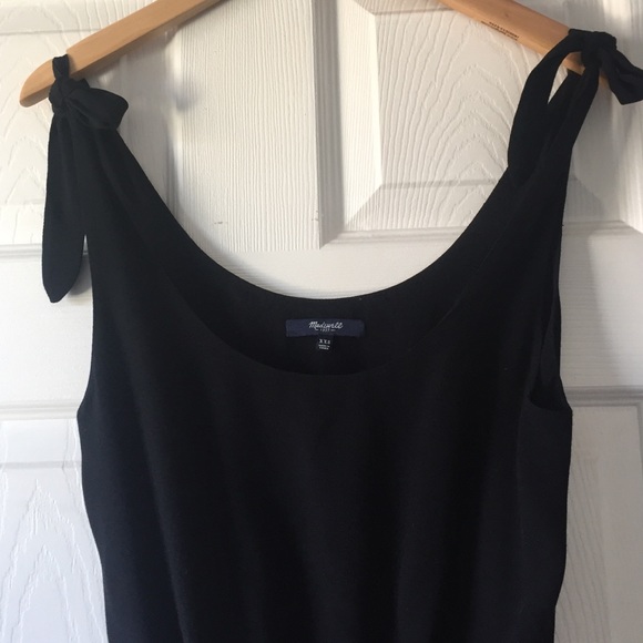Madewell tie strap tank jumpsuit