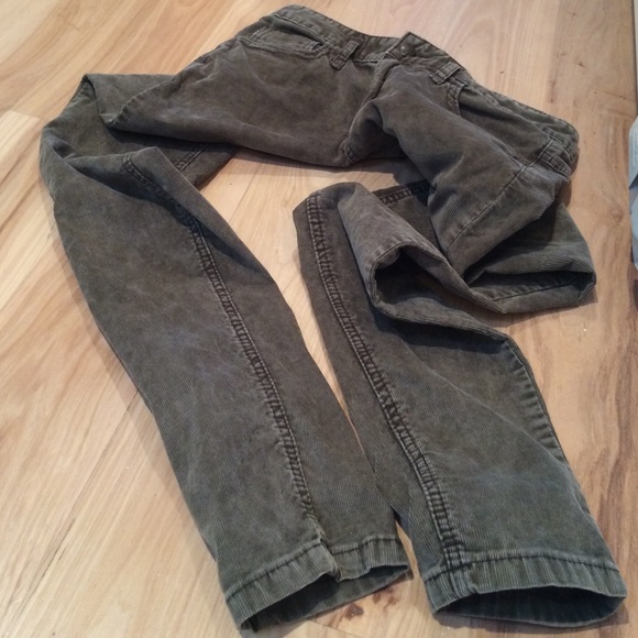 Free People Mineral Wash Skinny Corduroy Pants W27 - Picture 4 of 4