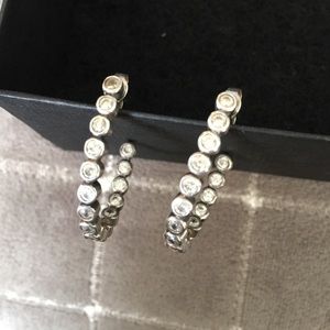 Gorgeous Silpada crystal and silver earrings