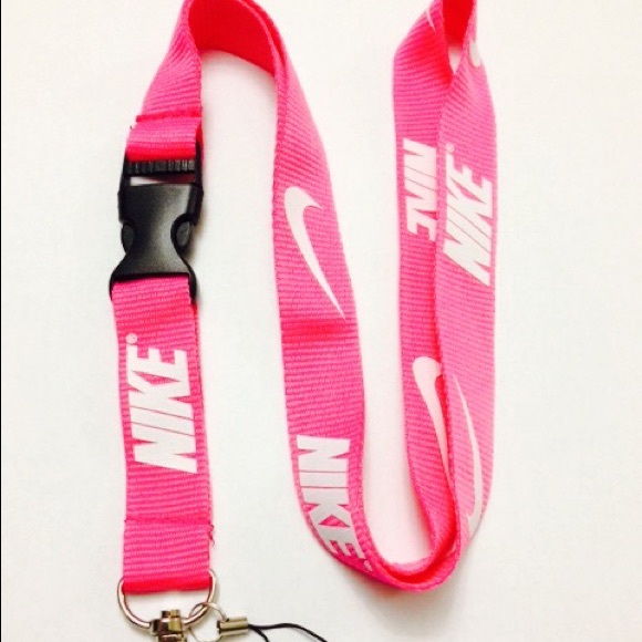 54% off Nike Accessories - Nike lanyard pink and lime green from ... Nike lanyard pink and lime green