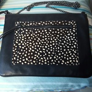 Animal Print Envelope Purse