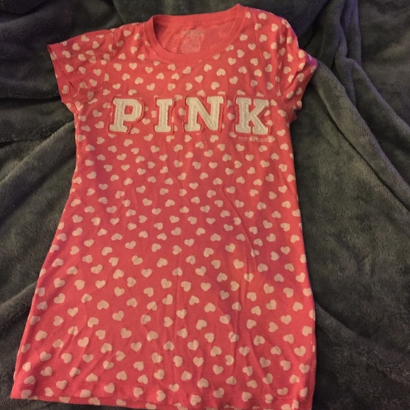 Vs pink short sleeve shirt