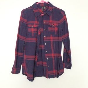 Relaxed fit flannel