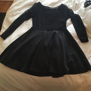 Black party dress