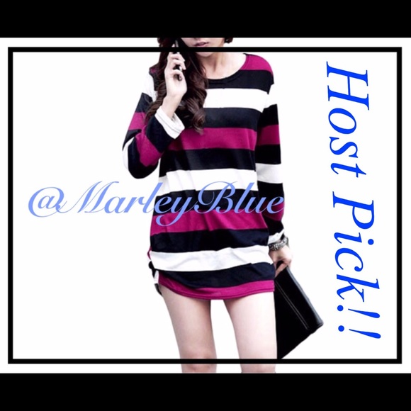 Buy2 Get 1 Free!!⭐️ Thin Knit Striped Sweater