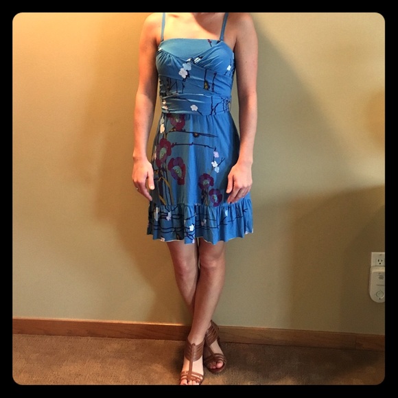 Floral, cotton sundress! Very comfy