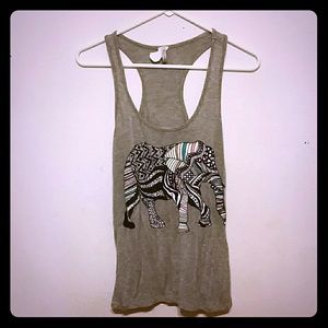 Cute tribal african elephant print