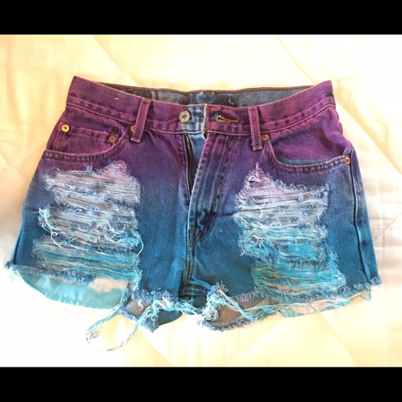 🚫SOLD🚫LF Furst of a Kind Tie Dye Shorts