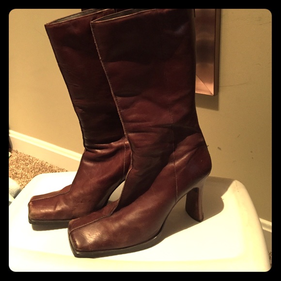 Brown AlDo boots