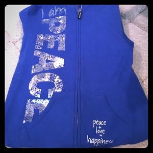 Peace love world hoodie