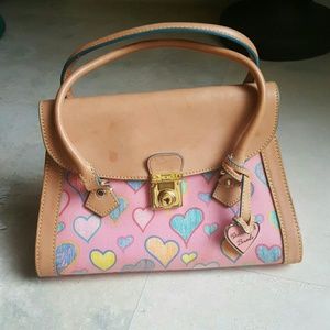 Small Pink Dooney & Bourke handbag