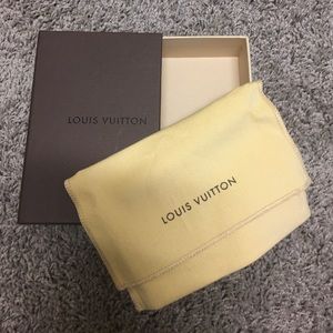 Mini Louis Vuitton box and dust bag