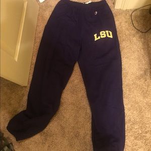 LSU sweatpants