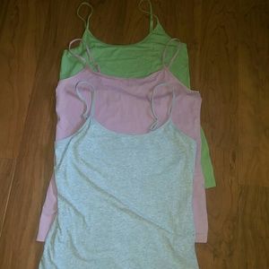 Lot of 3 soft cotton tanks