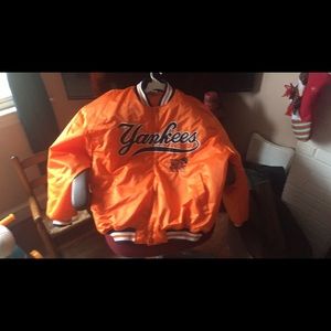 New York black Yankees men's winter coat