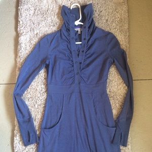 Athleta smokey blue dress.