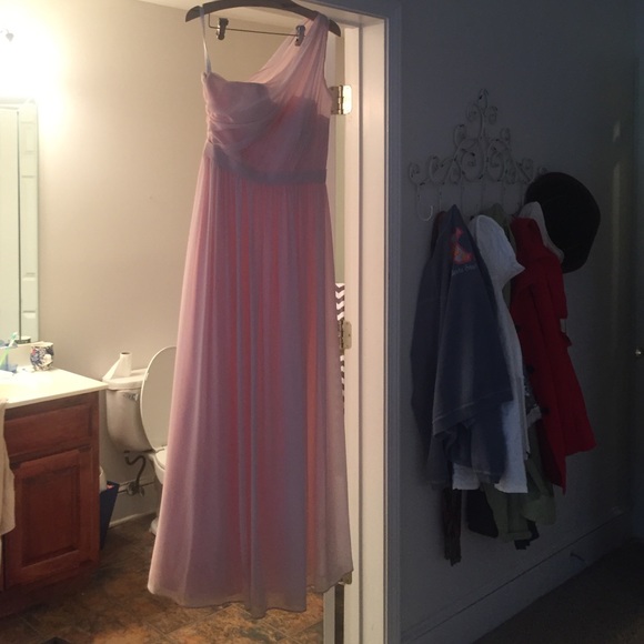 Beautiful baby pink formal dress