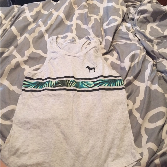 VS PINK oversized tank.