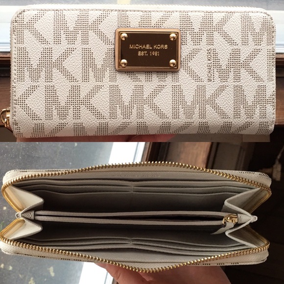 MICHAEL KORS Jet Set Logo Tote AND wallet bundle! - Picture 3 of 4