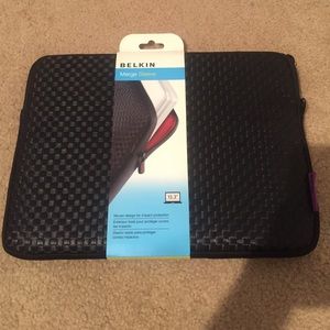 Belkin 13.3" Woven Black Laptop Computer Sleeve
