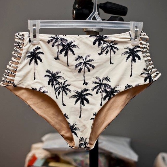 Vanilla Beach High Waisted Bikini Bottom