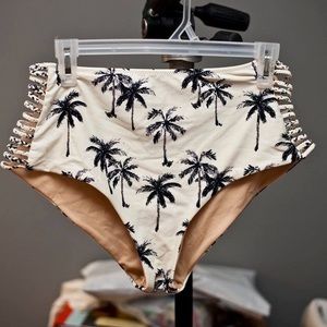 Vanilla Beach High Waisted Bikini Bottom
