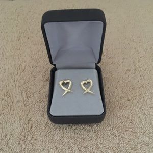 🚫SOLD🚫 Heart .925 earrings