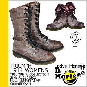 Dr. Marten 1460 Triumph Boot in Brown