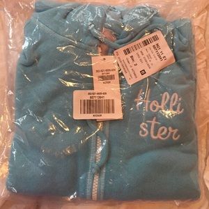 Blue Hollister Hoodie