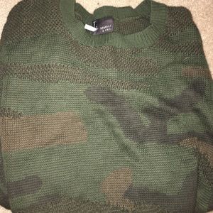 Urban outfitters camo sweater