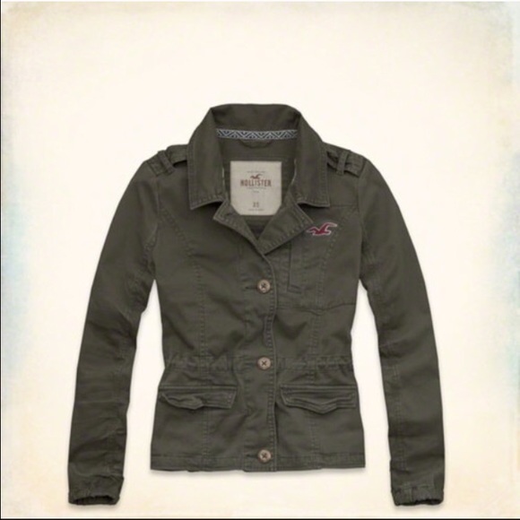 Hollister harbor beach jacket