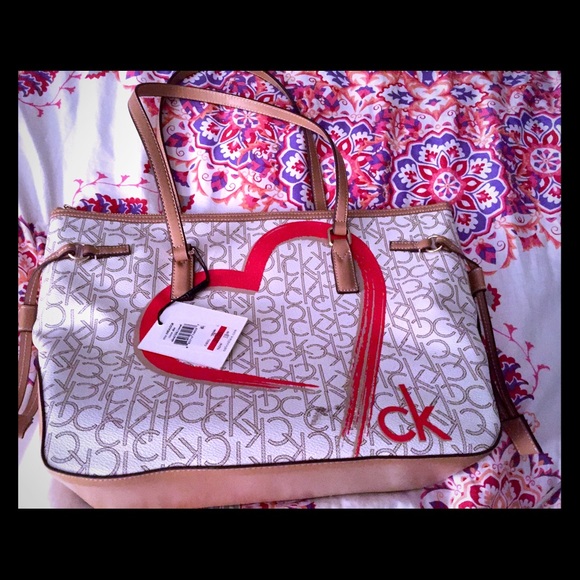 Calvin Klein Heart Handbag