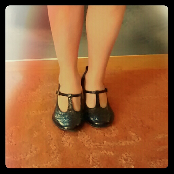 Black heels