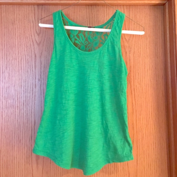 Kelly green Express tank top