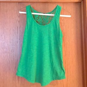 Kelly green Express tank top