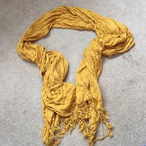 Mustard Yellow Scarf