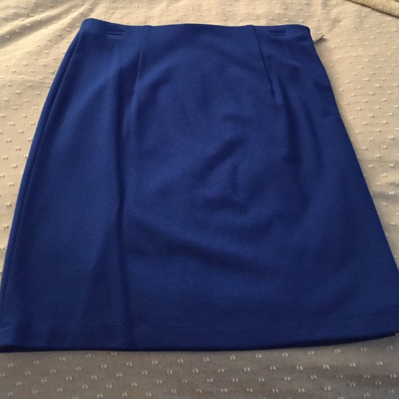 Vince Camuto royal blue skirt